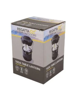 Regatta Teda Table Lantern -Reata Bags Travel Shop N6QKE SQ6 0000000004 BLACK SLd3