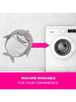 Happy Nappers Grey Shark Sleeping Bag - Large -Reata Bags Travel Shop R9XUV SQ4 0000000005 GREY SLd1