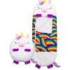 Happy Nappers White Unicorn Sleeping Bag -Â Large 1 Happy Nappers White Unicorn Sleeping Bag -Â Large -Reata Bags Travel Shop R9XUX SQ1 0000000013 WHITE SLf