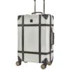 Rock Luggage Vintage Medium 8-Wheel Suitcase - Cream 1 Rock Luggage Vintage Medium 8-Wheel Suitcase - Cream -Reata Bags Travel Shop RDD9X SQ1 0000000088 NO COLOR SLf