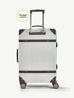 Rock Luggage Vintage Medium 8-Wheel Suitcase - Cream -Reata Bags Travel Shop RDD9X SQ3 0000000088 NO COLOR SLd