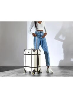 Rock Luggage Vintage Medium 8-Wheel Suitcase - Cream -Reata Bags Travel Shop RDD9X SQ4 0000000088 NO COLOR SLd1