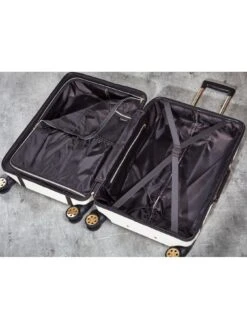 Rock Luggage Vintage Medium 8-Wheel Suitcase - Cream -Reata Bags Travel Shop RDD9X SQ7 0000000088 NO COLOR DGy