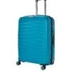 Rock Luggage Sunwave Medium 8-Wheel Suitcase - Blue
