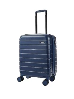 Rock Luggage Novo Carry-on 8-Wheel Suitcase - Navy