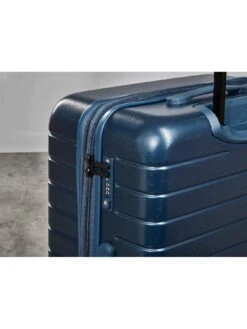 Rock Luggage Novo Carry-on 8-Wheel Suitcase - Navy -Reata Bags Travel Shop RDDET SQ6 0000000088 NO COLOR SLd3
