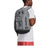 UNDER ARMOUR Halftime Backpack - Grey/Black -Reata Bags Travel Shop RDKPH SQ1 0000000222 GREY BLACK SLf