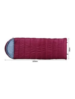 Highland Trail Rectangular Sleeping Bag With Mummy Hood - Extra Large Adult Size -Reata Bags Travel Shop RGQUK SQ7 0000000099 N A DGy