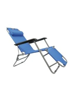 Streetwize EasiRecline Sun Lounger - Blue -Reata Bags Travel Shop RLPVH SQ4 0000000099 N A SLd1