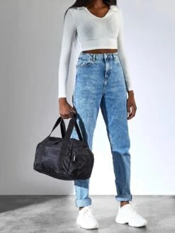 Rock Luggage District Small 40cm Carry-On Holdall -Reata Bags Travel Shop RNE6T SQ3 0000000004 BLACK SLd