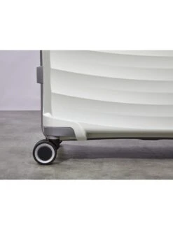 Rock Luggage Sunwave 8-Wheel Suitcase Medium - White -Reata Bags Travel Shop RYPUD SQ5 0000000013 WHITE SLd2