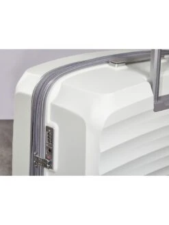 Rock Luggage Sunwave 8-Wheel Suitcase Medium - White -Reata Bags Travel Shop RYPUD SQ7 0000000013 WHITE DGy