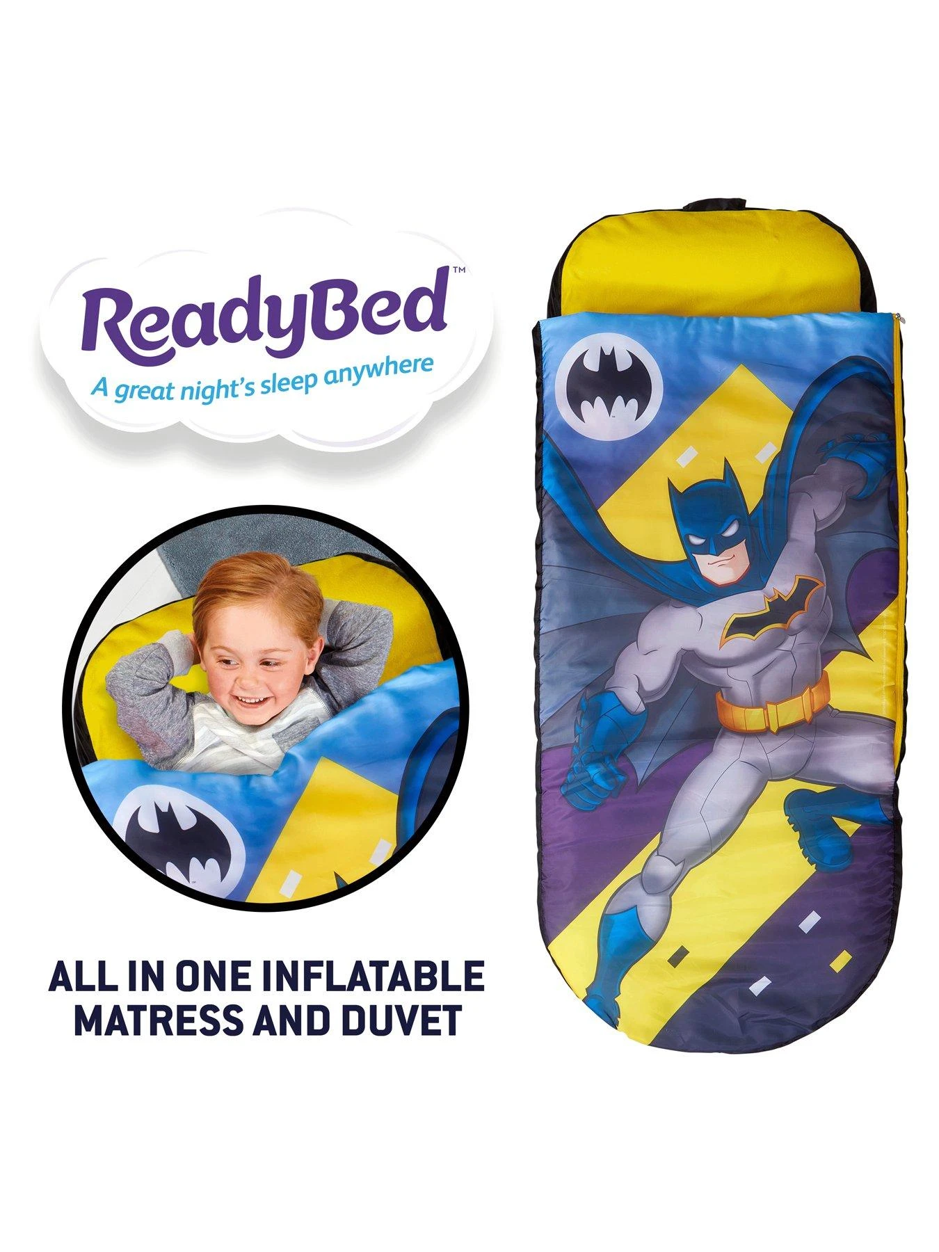 Readybed Batman Junior Ready Bed 4 Readybed Batman Junior Ready Bed - Image 2