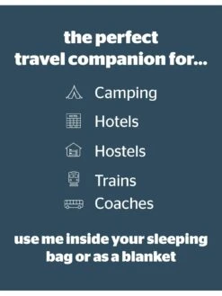 Silentnight Sleeping Bag Liner Double -Reata Bags Travel Shop T4ETJ SQ4 0000000088 NO COLOR SLd1