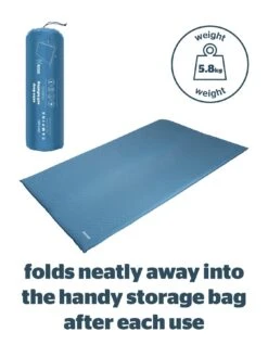 Silentnight Self Inflating Mat Double -Reata Bags Travel Shop T4ETM SQ4 0000000088 NO COLOR SLd1
