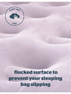 Silentnight Camping Collection Extra Deep Flocked Airbed With Electric Pump - Single -Reata Bags Travel Shop T4ETP SQ5 0000000088 NO COLOR SLd2