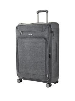 Rock Luggage Parker 8-Wheel Suitcase Large - Grey