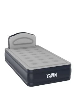 Yawn Air Bed DELXUE With Custom Fitted Sheet Included, Single