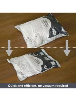 Yawn Air Push Back Vacuum Reusable Storage Bags - Extra Large Pack -Reata Bags Travel Shop TQFUA SQ3 0000000088 NO COLOR SLd