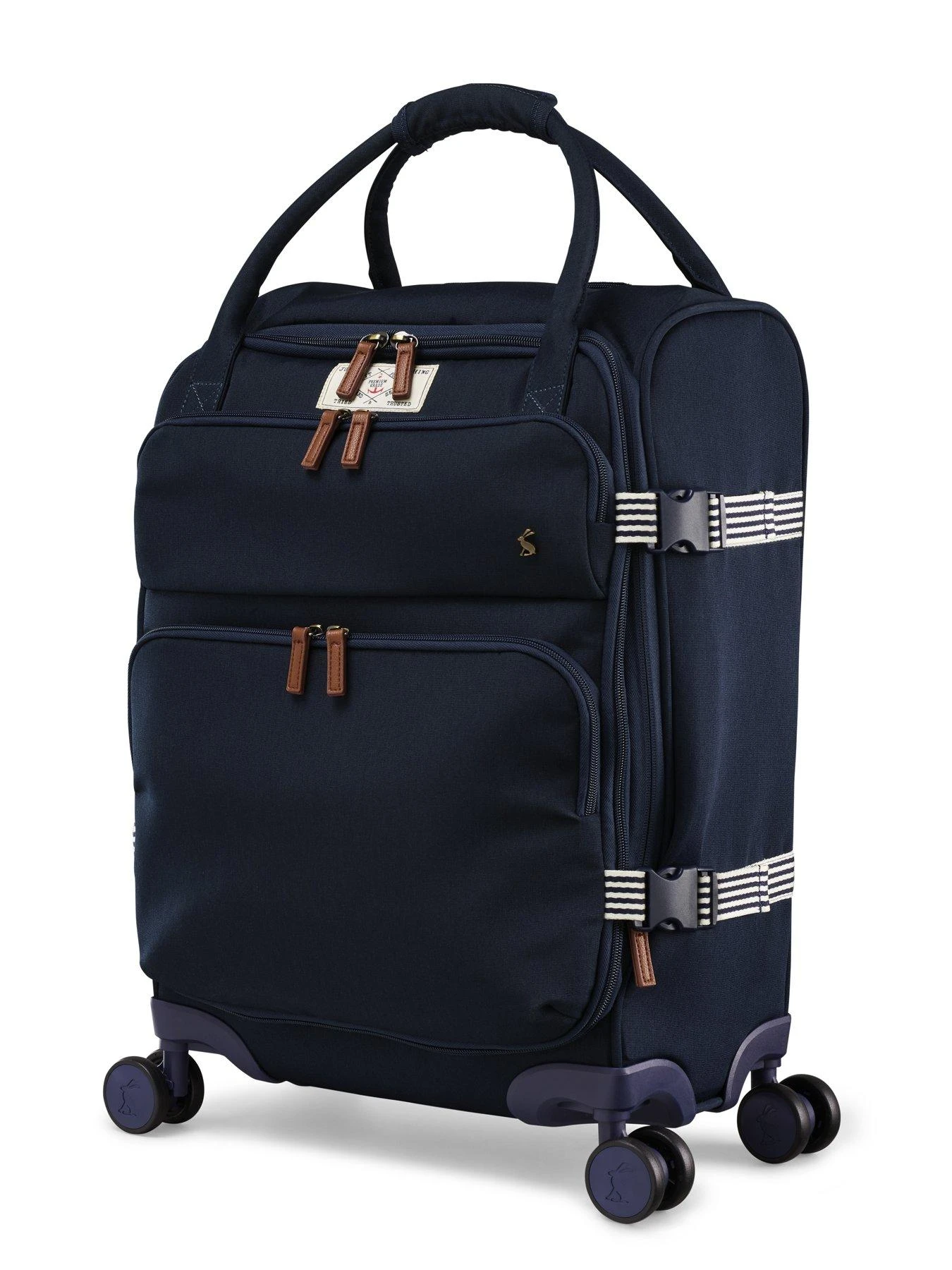 Joules Cabin Trolley Suitcase - French Navy 6 Joules Cabin Trolley Suitcase - French Navy - Image 4