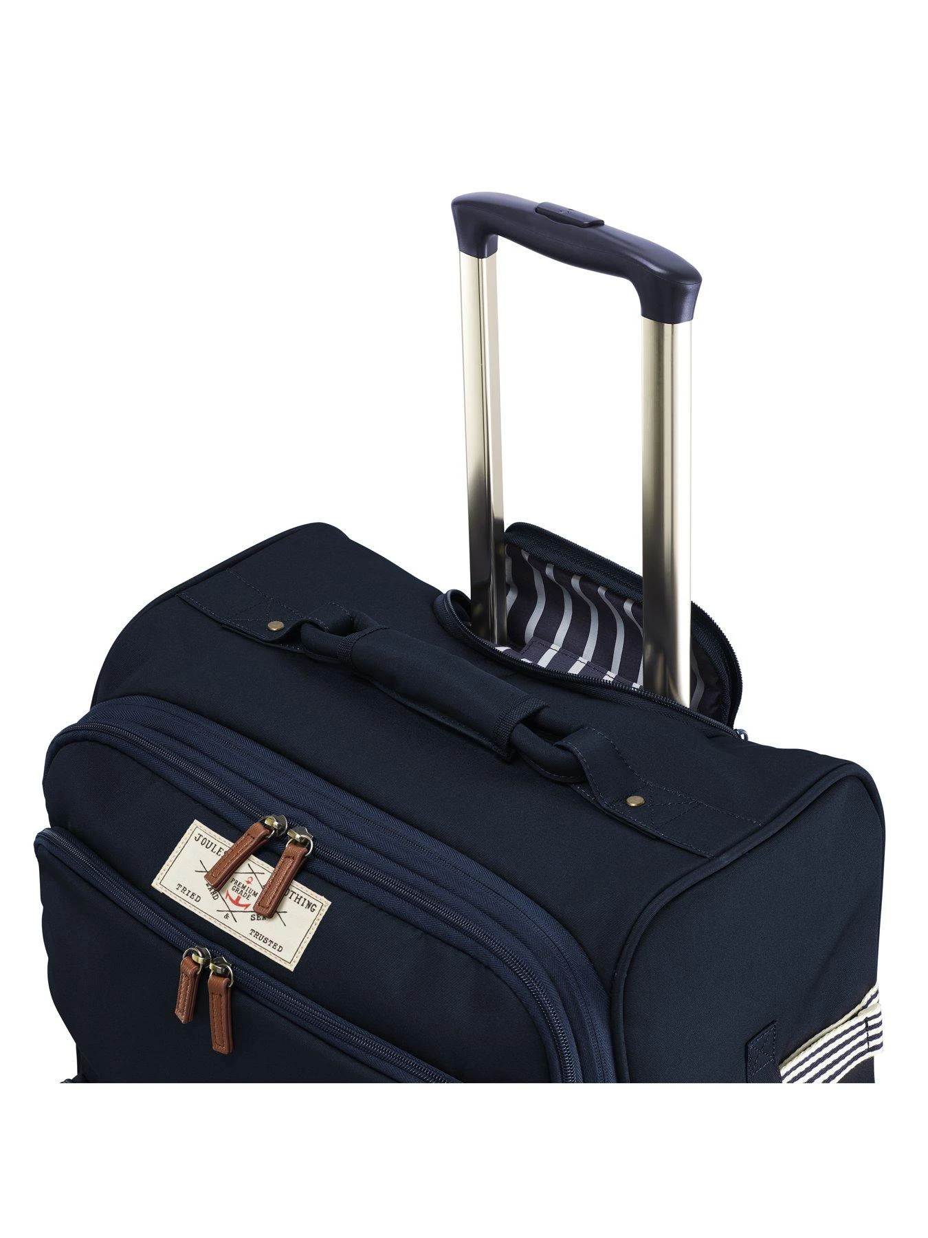 Joules Cabin Trolley Suitcase - French Navy 7 Joules Cabin Trolley Suitcase - French Navy - Image 5