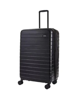 Rock Luggage Novo Large 8-Wheel Suitcase - Black