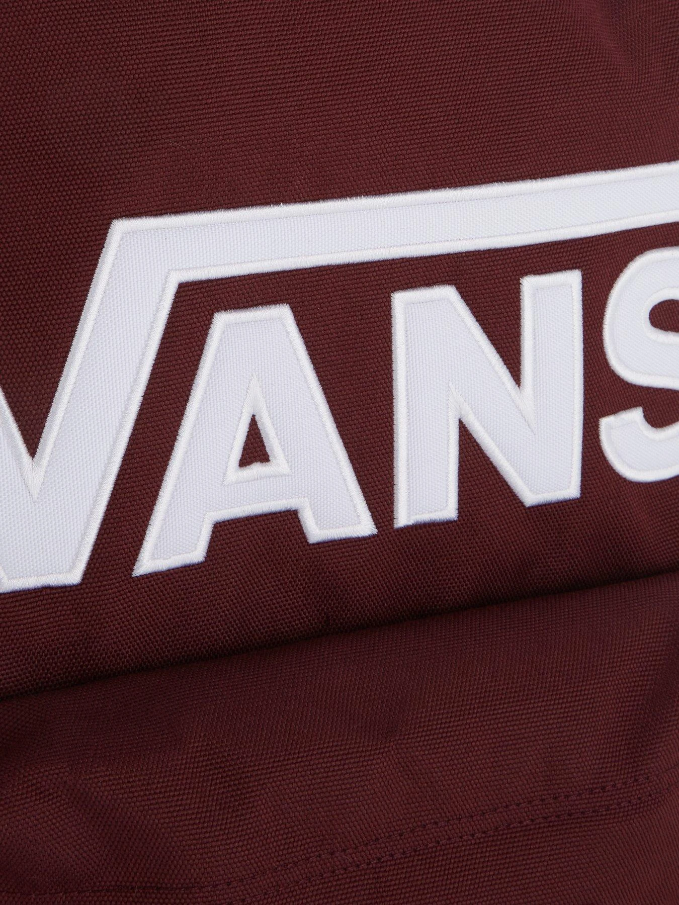 Vans Old Skool Drop V Backpack - Burgundy 5 Vans Old Skool Drop V Backpack - Burgundy - Image 3