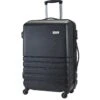 Rock Luggage Byron 4 Wheel Hardsell Medium Suitcase - Black 2 Rock Luggage Byron 4 Wheel Hardsell Medium Suitcase - Black -Reata Bags Travel Shop U9PQ3 SQ1 0000000004 BLACK SLf