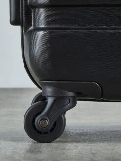 Rock Luggage Byron 4 Wheel Hardsell Medium Suitcase - Black -Reata Bags Travel Shop U9PQ3 SQ5 0000000004 BLACK SLd2