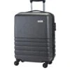 Rock Luggage Byron 4 Wheel Hardsell Cabin Suitcase - Charcoal -Reata Bags Travel Shop U9PQ9 SQ1 0000000005 GREY SLf