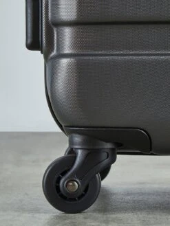 Rock Luggage Byron 4 Wheel Hardsell Medium Suitcase - Charcoal -Reata Bags Travel Shop U9PQA SQ5 0000000005 GREY SLd2