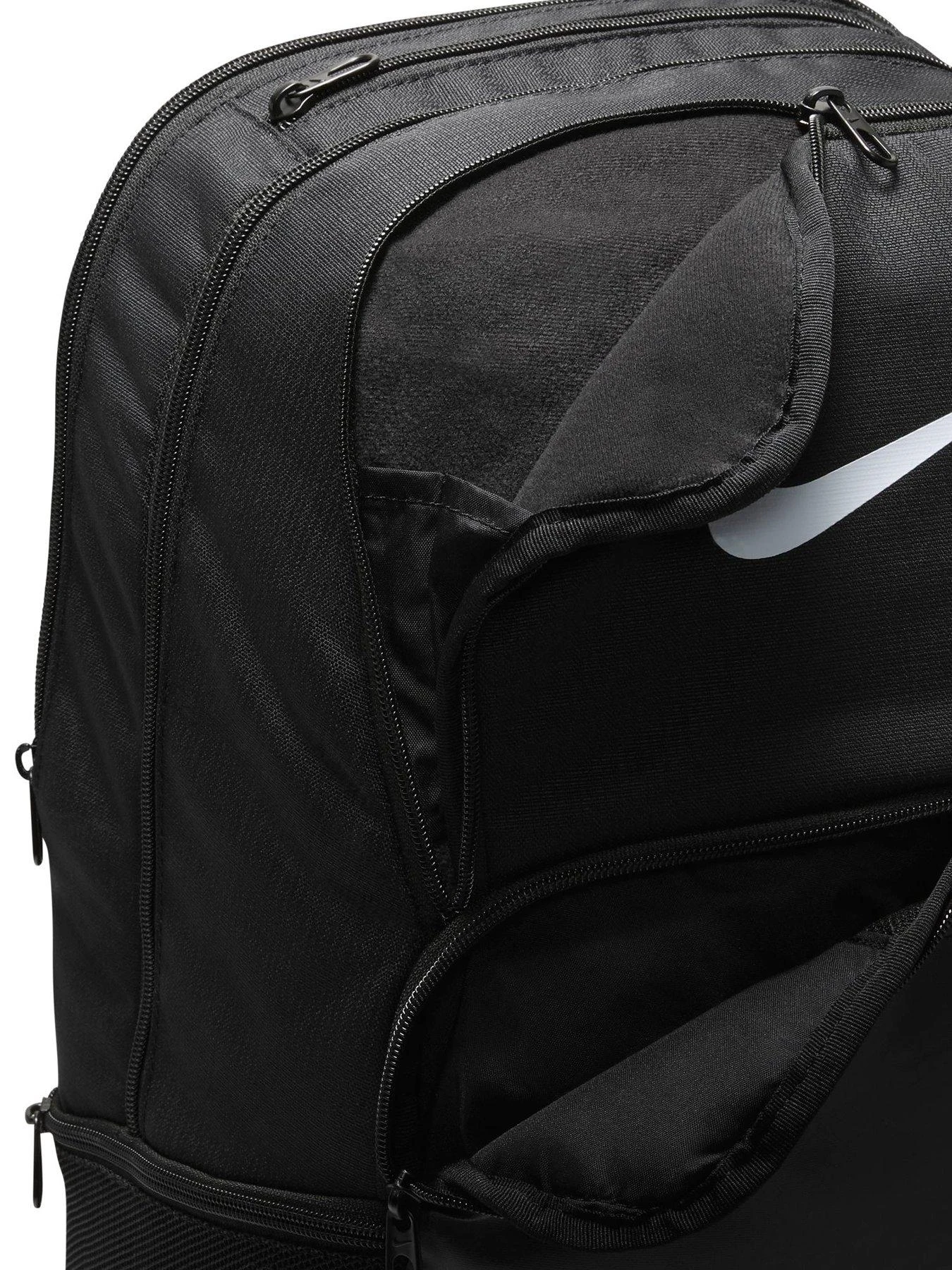 Nike Train Brasilia Extra Large Backpack - Black/White 7 Nike Train Brasilia Extra Large Backpack - Black/White - Image 5