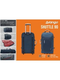 Vango Shuttle 90 Medium Suitcase 15 Vango Shuttle 90 Medium Suitcase -Reata Bags Travel Shop ULFUD SQ7 0000000099 N A DGy