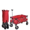 Redcliffs - Foldable Beach Trolley Wagon 2 Redcliffs - Foldable Beach Trolley Wagon -Reata Bags Travel Shop ULFUL SQ1 0000000017 RED SLf