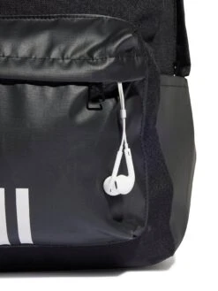 Adidas Men's Clsc BOS 3S Backpack - BLACK/WHITE -Reata Bags Travel Shop UMQJN SQ4 0000000019 BLACK WHITE SLd1
