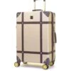 Rock Luggage Vintage 8 Wheel Retro Style Hardshell Medium Suitcase - Gold -Reata Bags Travel Shop UYG7E SQ1 0000000036 GOLD SLf
