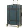 Rock Luggage Vintage 8 Wheel Retro Style Hardshell Medium Suitcase - Emerald Green 1 Rock Luggage Vintage 8 Wheel Retro Style Hardshell Medium Suitcase - Emerald Green -Reata Bags Travel Shop UYG7J SQ1 0000000047 GREEN SLf