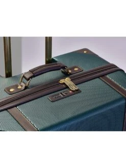 Rock Luggage Vintage 8 Wheel Retro Style Hardshell Medium Suitcase - Emerald Green -Reata Bags Travel Shop UYG7J SQ3 0000000047 GREEN SLd