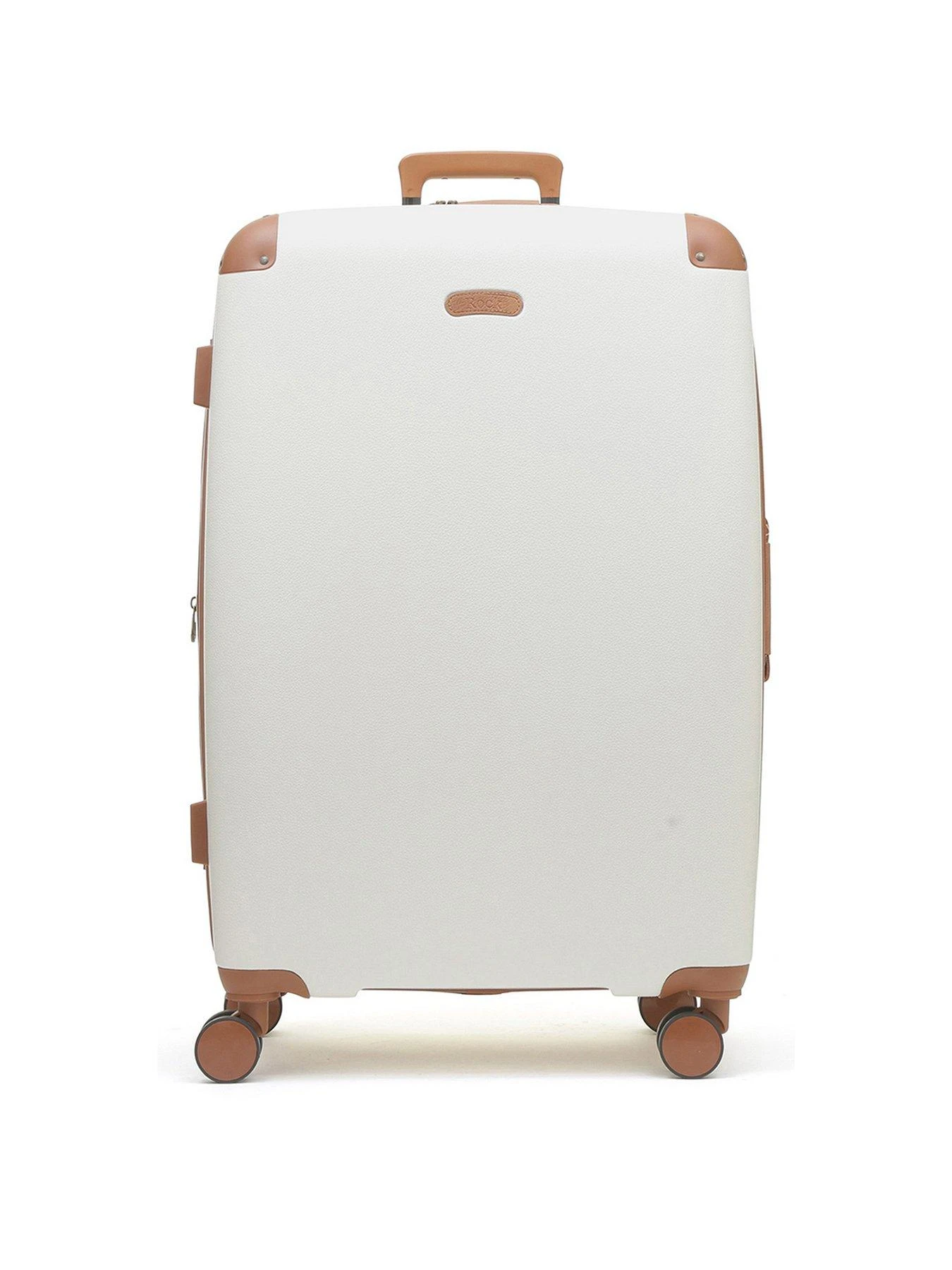Rock Luggage Carnaby 8 Wheel Hardshell Large Suitcase - Cream 4 Rock Luggage Carnaby 8 Wheel Hardshell Large Suitcase - Cream - Image 2