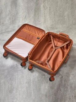 Rock Luggage Carnaby 8 Wheel Hardshell Cabin Suitcase - Platinum -Reata Bags Travel Shop UYG7V SQ5 0000000005 GREY SLd2