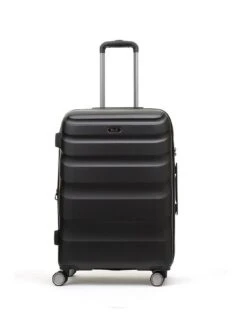 Rock Luggage Bali 8 Wheel Hardshell Medium Suitcase - Black -Reata Bags Travel Shop UYG7W SQ3 0000000004 BLACK SLd