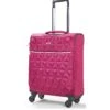 Rock Luggage Jewel 4 Wheel Soft Cabin Suitcase - Pink 1 Rock Luggage Jewel 4 Wheel Soft Cabin Suitcase - Pink -Reata Bags Travel Shop UYG8K SQ1 0000000063 PINK SLf