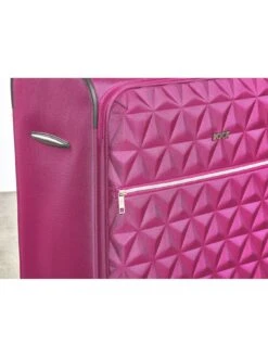 Rock Luggage Jewel 4 Wheel Soft Cabin Suitcase - Pink -Reata Bags Travel Shop UYG8K SQ6 0000000063 PINK SLd3