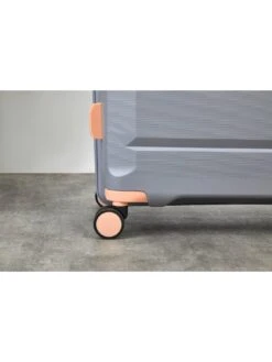 Rock Luggage Tulum 3 Piece Set Hardshell 8 Wheel Spinner - Grey -Reata Bags Travel Shop UYVH7 SQ3 0000000005 GREY SLd