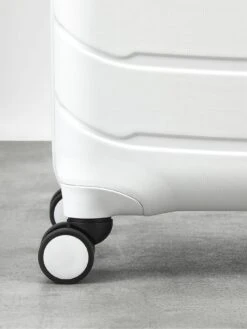 Rock Luggage Prime 8 Wheel Hardshell Cabin Suitcase - White -Reata Bags Travel Shop UYVJ8 SQ3 0000000013 WHITE SLd