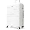 Rock Luggage Prime 8 Wheel Hardshell Large Suitcase - White -Reata Bags Travel Shop UYVJA SQ1 0000000013 WHITE SLf