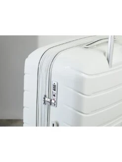 Rock Luggage Prime 8 Wheel Hardshell Large Suitcase - White -Reata Bags Travel Shop UYVJA SQ5 0000000013 WHITE SLd2