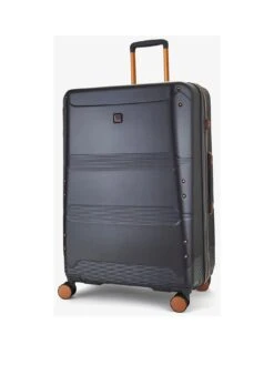 Rock Luggage Mayfair 8 Wheel Hardshell Large Suitcase - Charcoal
