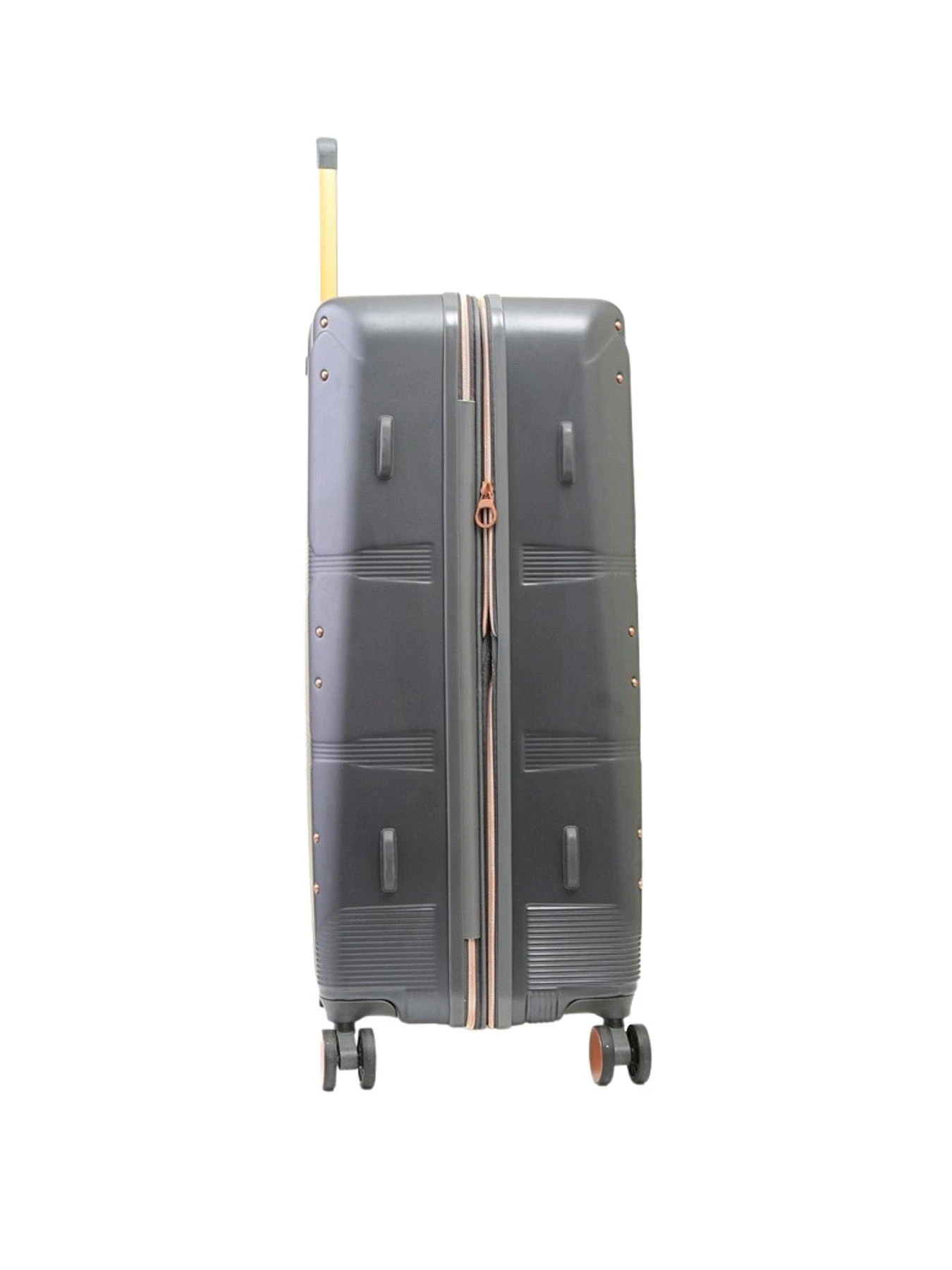 Rock Luggage Mayfair 8 Wheel Hardshell Large Suitcase - Charcoal 4 Rock Luggage Mayfair 8 Wheel Hardshell Large Suitcase - Charcoal - Image 2