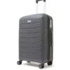 Rock Luggage Prime 8 Wheel Hardshell Medium Suitcase - Charcoal 2 Rock Luggage Prime 8 Wheel Hardshell Medium Suitcase - Charcoal -Reata Bags Travel Shop UYVJR SQ1 0000000071 CHARCOAL SLf